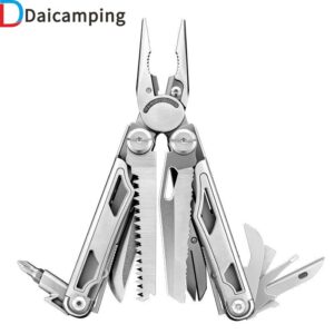 Daicamping DL1 Extra Cutter Multifunctional Foldable EDC Folding Knife Multitools Scissors Saw Clamp Multi Tools / Clip Pliers 1