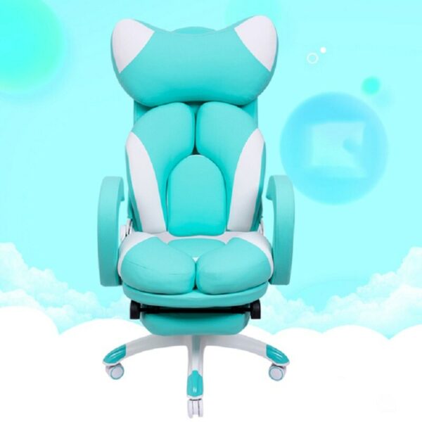 Super Soft Comfortable Sofa Chair Youth Game Live Gaming Chair Cute Color Home Student Learning Chair Adjustable Office Chair 4