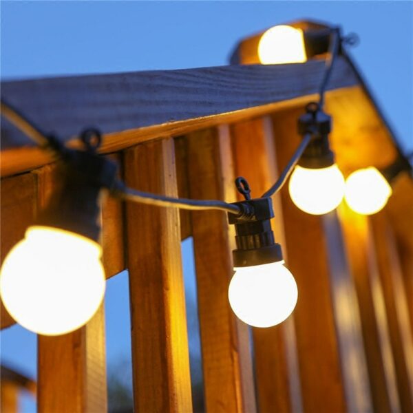 VIP link for 50X Outdoor LED G50 Milky String Light with Warm White Globe Bulbs for Wedding Party Holiday Lighting 1