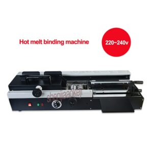 460A A4 Wireless Hot Melt Binding Machine Automatic Electric Heating Binder Book Binding Machine For Graphic Shop Office 1pc 1