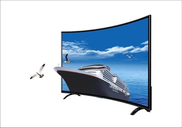 Curved screen LED television wifi TV 55 65'' inch Smart TV Android system Television TV 6