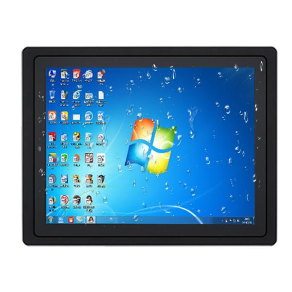 10 12 15 inch embedded industrial computer fully enclosed cooling all-in-one PC capacitive touch screen mini tablet computer 5