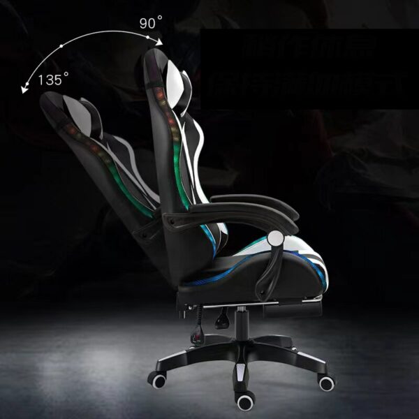 New gaming chair,RGB lights Professional gamer chair,Ergonomic Swivel compuer chair,bedroom office furniture Internet Cafe chair 4