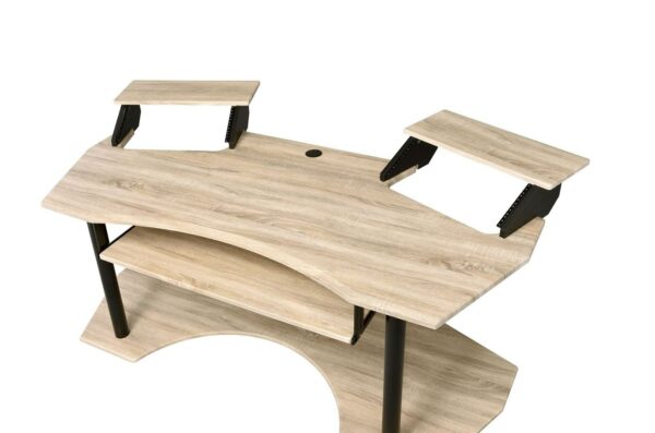 Eleazar Computer Desk, Natural Oak 92892 4