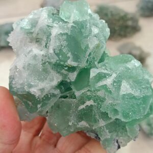 Natural Soft Sweets Fluorite Rough Stone Crystal Energy Healing Home Office Decoration Gifts 1