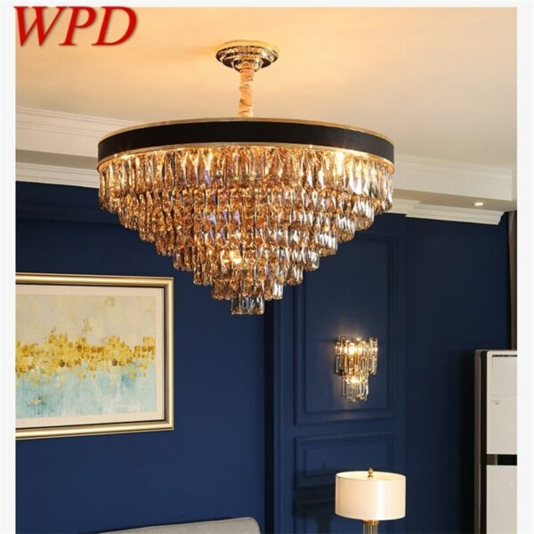 WPD Chandelier LED Pendant Lamp Postmodern Lighting Fixtures for Home Living Dining Room 1