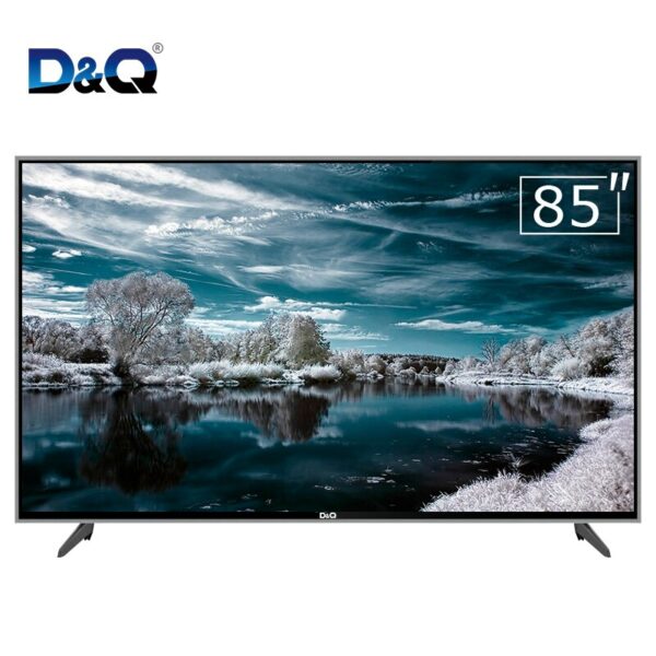 D&Q 85 inch LED smart tv Manufacturer Cheap 4K smart Android tv 1080P HD elevision FHD Wifi Android Smart Television 6