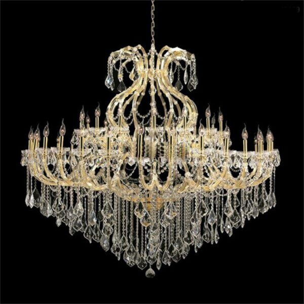 WPD European Style Chandelier Lamp Luxury LED Candle Pendant Lighting Fixtures for Home Decoration Villa Hall 3