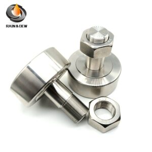 1Pcs CF30-2 KR90  Stud Type Cam Follower Bearing with bolt  roller SUS304 Stainless track runner bearing M30X90X100 mm 1