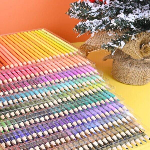 260 Professional Oil Color Pencil Soft Core Colored Pencils Set Drawing School Art Supplies 3