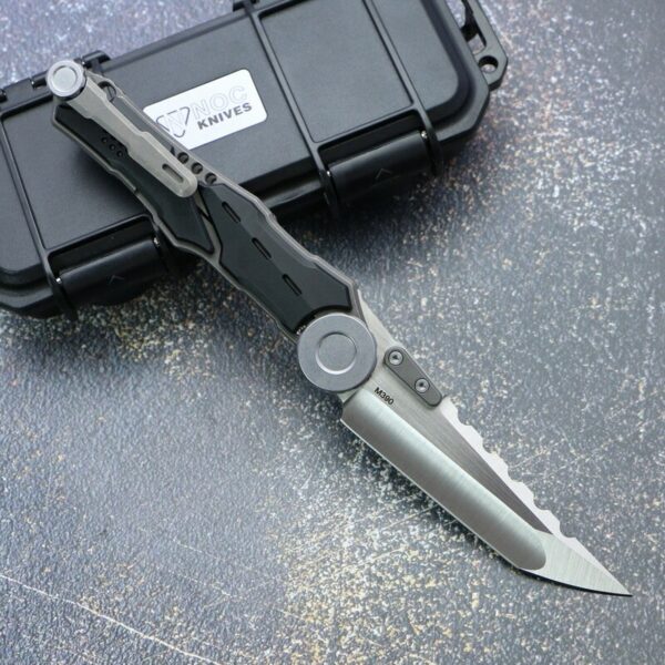 NOC MT-17 Pterosaur Folding Knife M390 Blade Titanium Alloy Handle Outdoor Camping Hunting Fishing Survival Sharp EDC Tools 2