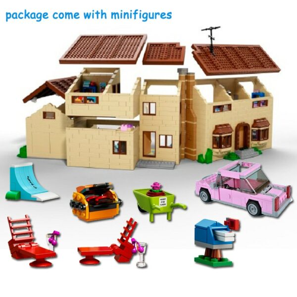 Spot Compatible 71006 16005 Building Blocks Sets The House Model 2580Pcs Bricks Kits Kids Education Toy Collect Christmas Gifts 3