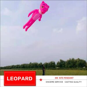 KITE PENDANT  leopard 8m  inflatable  kite  NEW ARRIVAL 2