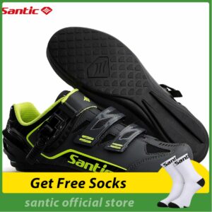 Santic Lock-Free Cycling Shoes MTB Shoes Road Bike Shoes Cycling Sneakers Unlocked Cycling Shoes WMS18005 1