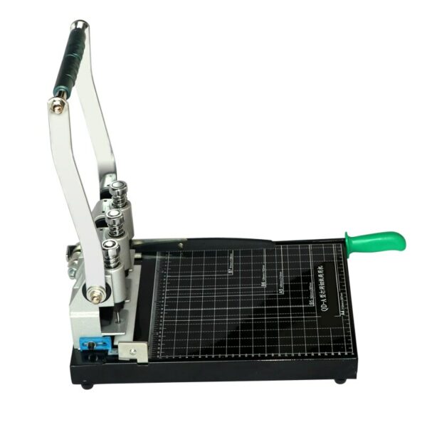 Personnel File Binding Punching Machine With Knife Cutting Paper Manual Micro Three-Hole Puncher Financial Voucher Puncher 2