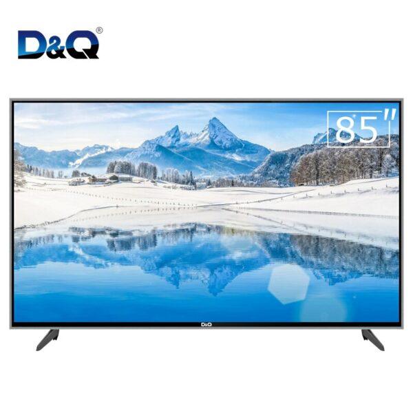 D&Q 85 inch LED smart tv Manufacturer Cheap 4K smart Android tv 1080P HD elevision FHD Wifi Android Smart Television 5