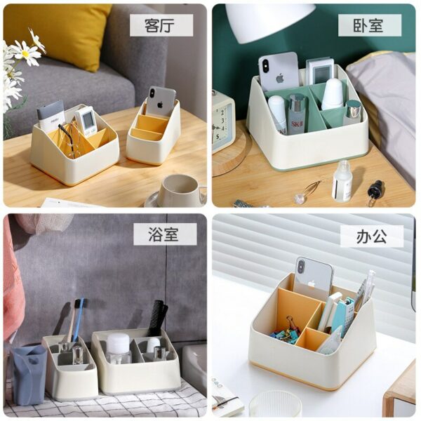 Desktop Storage Box Creative Simple Stationery Storage Office Sundries Storage Living Room Coffee Table Storage Box Pencil Case 3