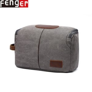 2022 NEW Men's multi-function Make-up Bag Fashion Travel Portable high-capacity Storage Wash Bag Cosmetic canvas Storage 1