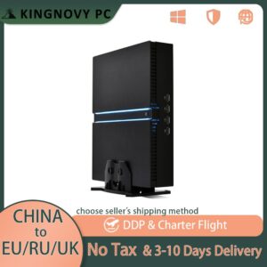 Kingnovy Gaming Mini PC Intel i9-9700KF GTX 1060 GDDR5 2*DDR4 HDMI DP Display Max 64GB RAM 2TB SSD Windows 10 Desktop Computer 1