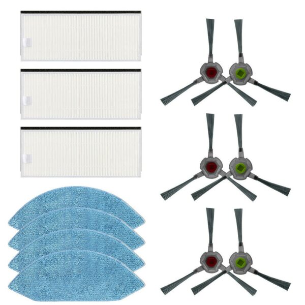 13PC/Set Accessory Kit For Ecovacs Deebot U2 DGN22 Robot Vacuum Cleaners Dust Cleaner Dirt Remover Home Appliance 2