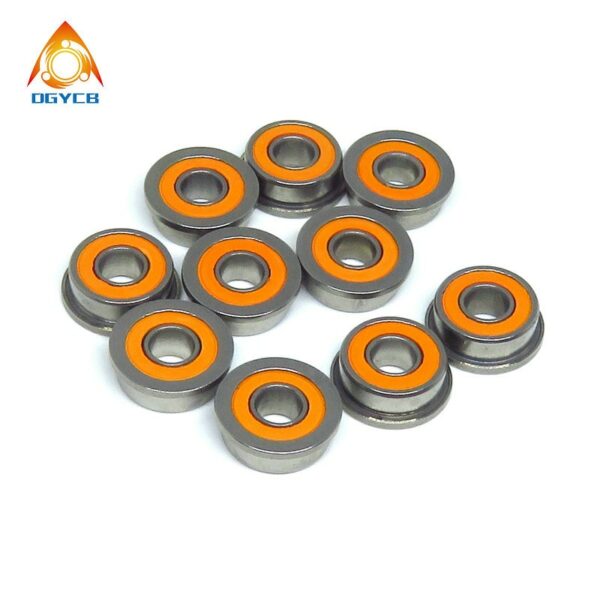 10pcs SF688 2RS 8x16x5 mm ABEC7 Flange Hybrid Ceramic Bearings 688 S688 F688 SF688 RS 2OS 8*16*5 Model Airplane Flanged Bearing 4