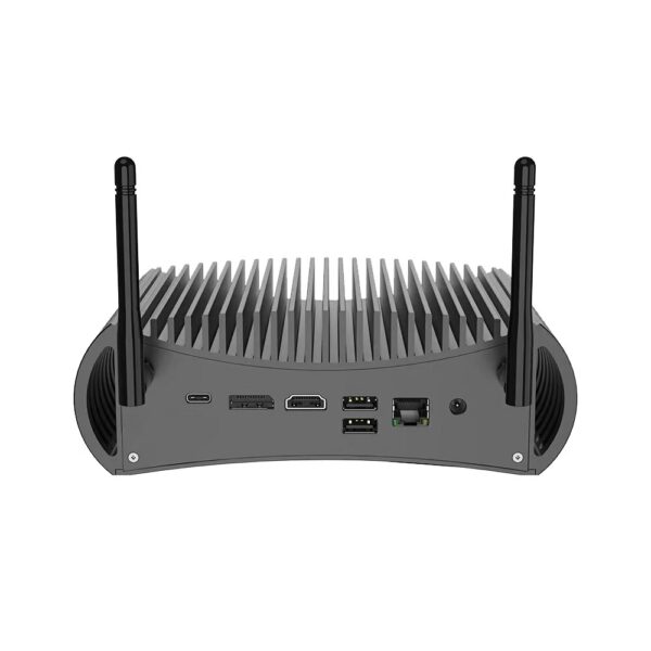 Intel 11th Core i7 1165G7 i5 1135G7 Fanless Mini PC FU01 Gaming Desktop Computer 3x4K@60GHZ Output Thundbolt 4 Support NVME SSD 6