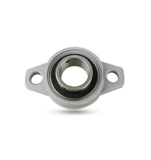 100pcs/lot KFL005 25mm  FL005 Bore Diameter Zinc Alloy Bearing Units Flange Pillow Block Bearing bracket For CNC parts 2