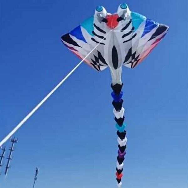 free shipping large kite flying 15m ray fish kite for adults kite devil fish folding kite buggy flynova pro snake kite winder 3