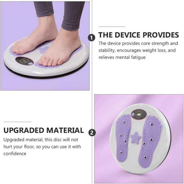 Ab Board Twisting Plate Body Shaping Turntable Magnetic Bead Abdominal Muscle Exercise Balance Board Body Waist Fitness Equipmen 3