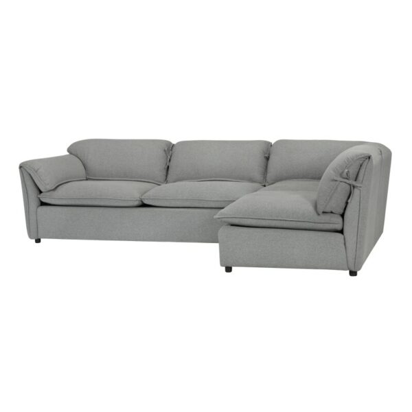 Modern Soft and Comfortable L-Shaped Sectional Sofa Right Hand Facing Living Room Sofa 4