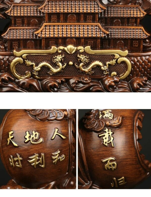 Smooth Sailing Sailboat Decoration Large Dragon Boat Housewarming Opening Gift Office Living Room Decoration 4