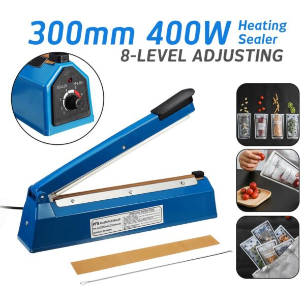 220V Portable Sealing Machine Automatic Electric Food Vacuum Heat Manual Sealer Household Vacuum Food Packing Machine Kitchen To 1