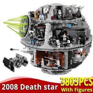 2008 Death Star 3803PCS model building kit 05035 Stacking Blocks GO BRICK 1