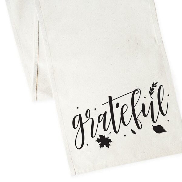 Grateful-cotton Canvas Table Runner