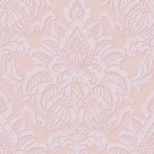 Arthouse Glisten Damask Blush