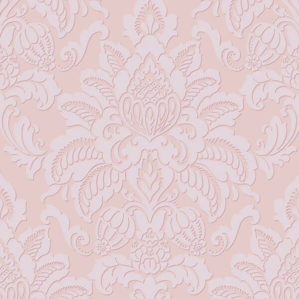 Arthouse Glisten Damask Blush