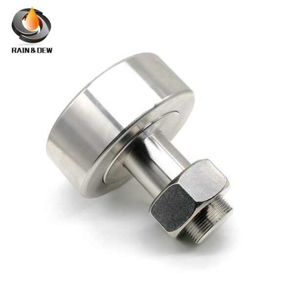 1Pcs CF30-2 KR90 Stud Type Cam Follower Bearing with bolt roller SUS304 Stainless track runner bearing M30X90X100 mm 5