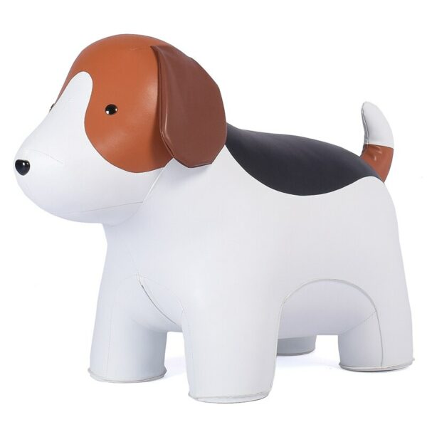 LARGE BEAGLE DOG STOOL Microfiber Leather Surface A Special Furniture For Your Home Decoration Beagle Stool 1