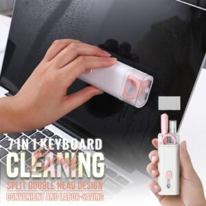 7-in-1 Computer Keyboard Cleaner Brush Kits Earphone Cleaning Pen for Headset Keyboard Cleaner Keycap Puller Kit Cleaning Tools 2