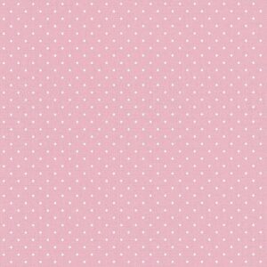 Pink White Polka Dot Wallpaper