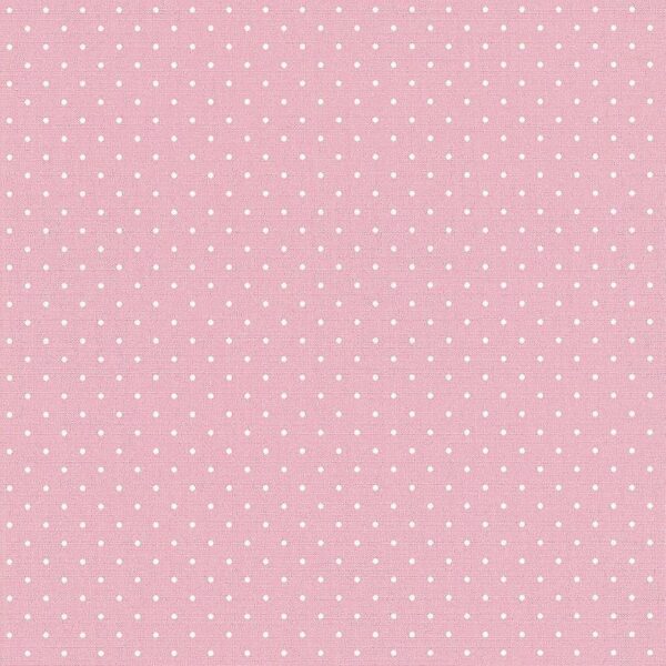 Pink White Polka Dot Wallpaper