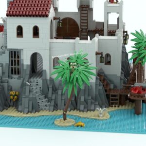 New 5548PCS Medieval Pirate Series MOC City Modular Buildings Imperial Fortress DIY children Toys Birthday Gift Christmas blocks 2