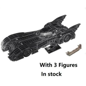 In Stock 1989 Batmobile Car 76139 Building Blocks Super Hero Car Model Bricks Toys For Boys and Gift 2