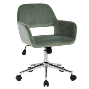 Home Modern Minimalist Furniture Office Desk Chair Computer Chair Fashion Furniture Velvet Adjustable Swivel Office Chair Cactus 2