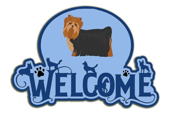 Carolines Treasures CK8079DHW Welcome Door Hanger