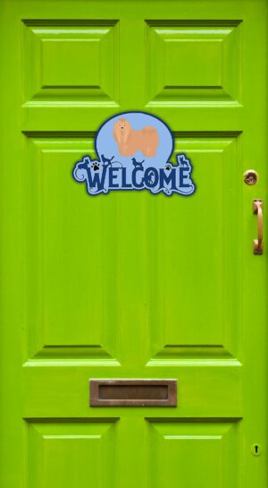 Carolines Treasures CK8041DHW Welcome Door Hanger