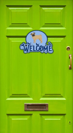 Carolines Treasures CK8065DHW Welcome Door Hanger