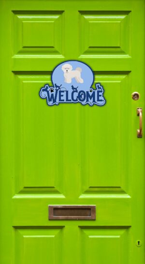 Carolines Treasures CK7999DHW Welcome Door Hanger