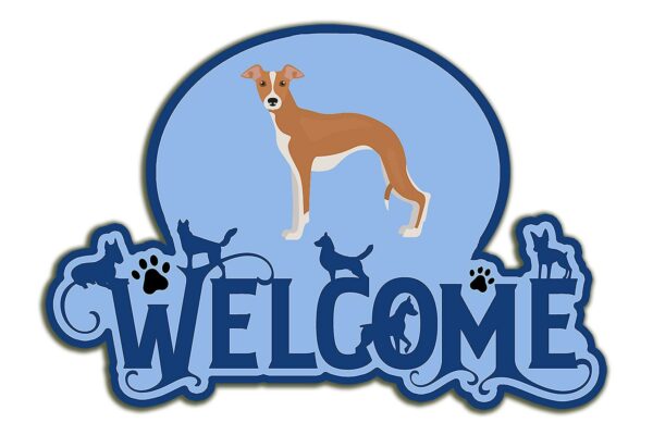 Carolines Treasures CK8031DHW Welcome Door Hanger