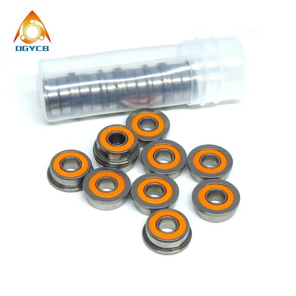 10pcs SF688 2RS 8x16x5 mm ABEC7 Flange Hybrid Ceramic Bearings 688 S688 F688 SF688 RS 2OS 8*16*5 Model Airplane Flanged Bearing 5